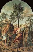 Gentile Bellini Madonna of the Orange trees oil on canvas